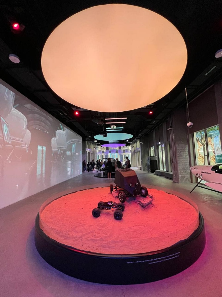 Expo pavilion lighting in Dubai with integrated LED stretch ceiling system for modern exhibition and event interiors Expo pavilion lighting in Dubai with integrated LED stretch ceiling system for modern exhibition and event interiors