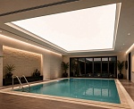 Indoor Pool Lighting – Modern LED & Stretch Ceiling Solutions for Luxury Wellness Spaces