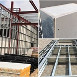 Lightweight aerated concrete insulation mix design