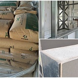 Light gauge steel frame villa with lightweight concrete insulation
