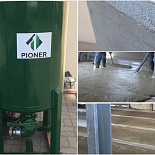 Lightweight concrete mix for wall infill