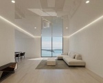 Glossy stretch ceiling designs