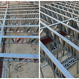 Steel frames and trusses
