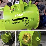 Cellular lightweight concrete dry mix and machines from manufacturer